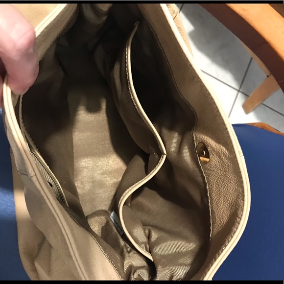 Cuore & Pelle beige leather handbag - Picture 9 of 13